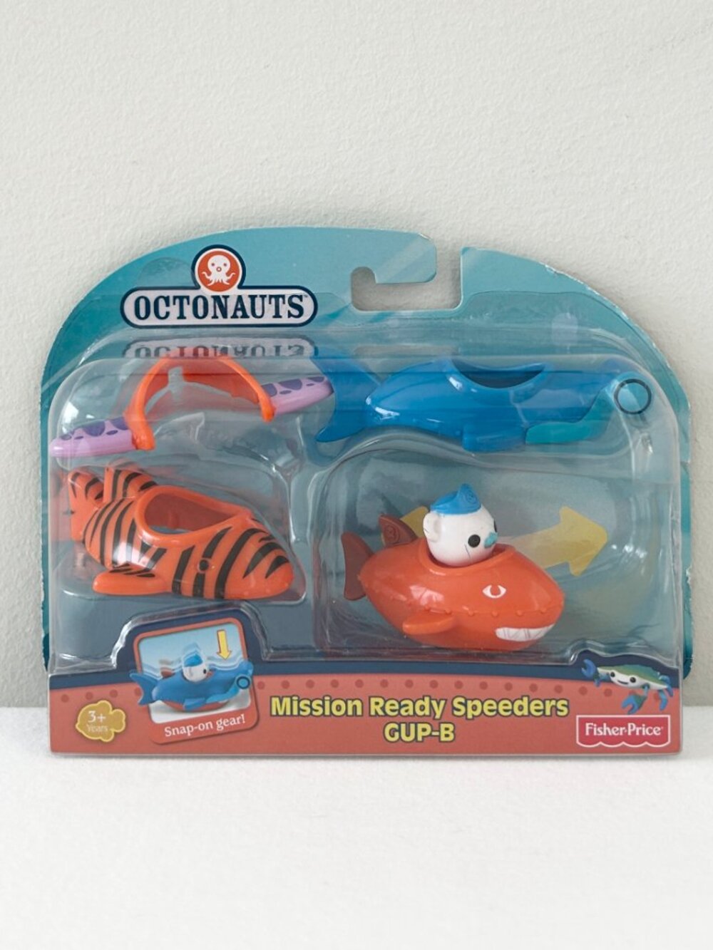 New! OCTONAUTS Mission Ready Speeders GUP-B Captain Barnacles Fisher Price 2014